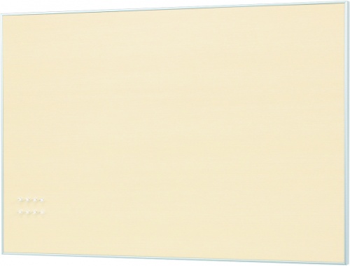 ベルク ウッディマグネットボード600×900 アイボリー MR4217