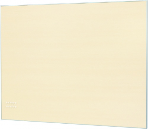 ベルク ウッディマグネットボード900×1200 アイボリー MR4218