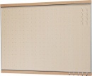 ベルク フック付マグネットボード600×900 ナチュラル MR4052
