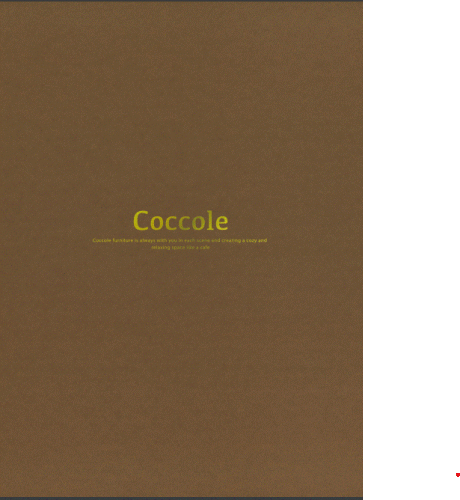 Coccole　カタログ請求
