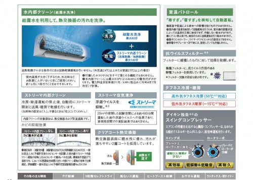 ダイキンEシリーズエアコン　2026年モデル6畳用　S226ATES-W ※送料別途（一都三県限定）