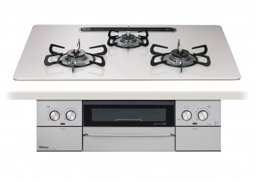 ビルトインコンロ WITHNA ウィズナ ハイパーガラス ティアラシルバー  W750